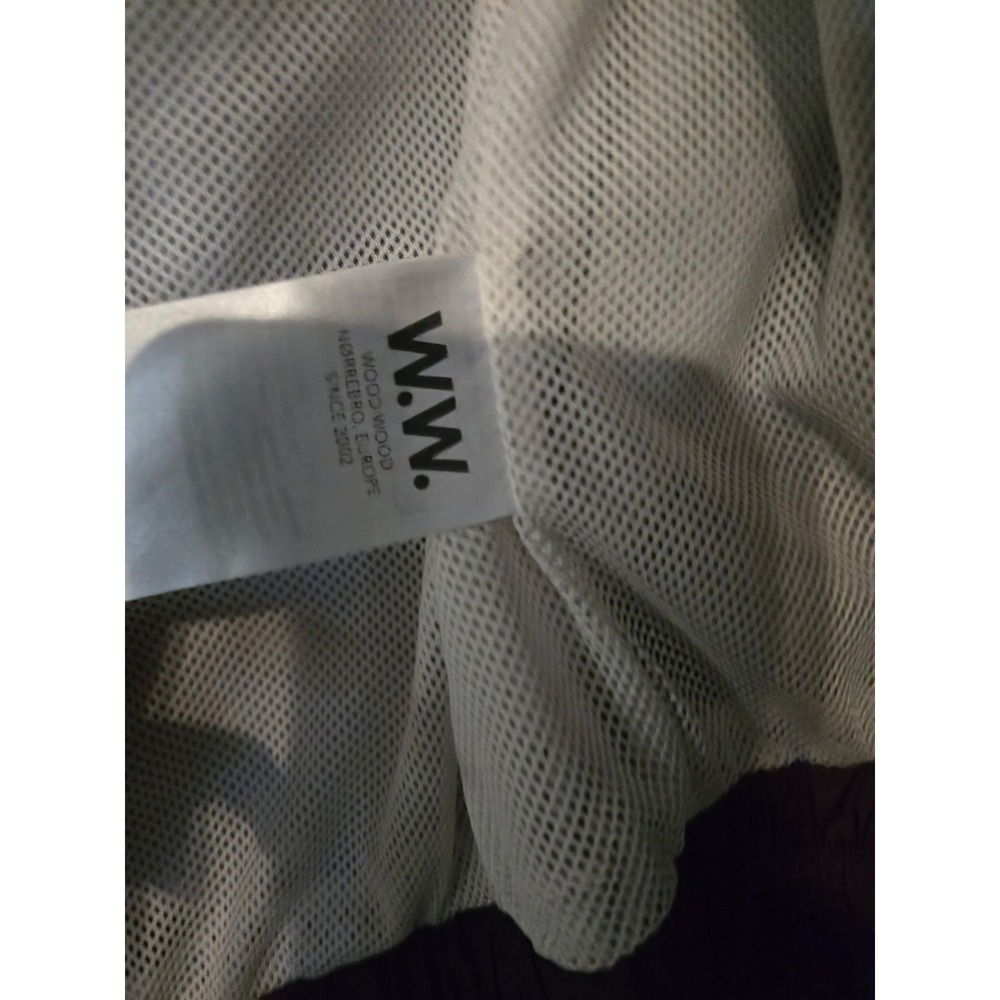 Wood Wood W.W. Emmett Jacket AW18.3 Retro Colorblock Rain Windbreaker Mens Sz L - Picture 5 of 6